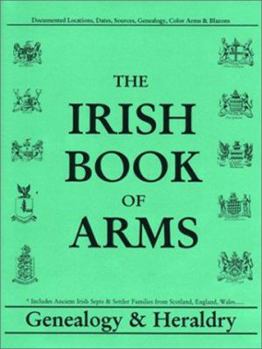 Hardcover Irish Book of Arms Genealogy Heraldry Book