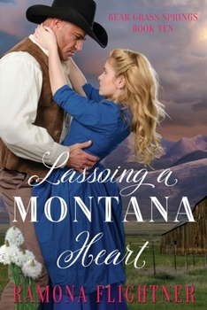 Paperback Lassoing A Montana Heart Book