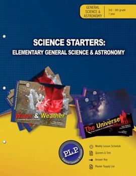 Paperback Science Starters Elementary General Science & Astronomy Parent Lesson Planner Book
