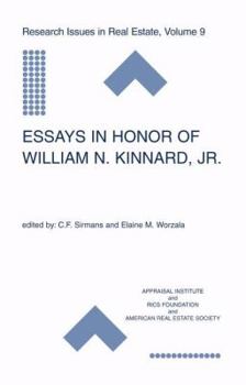 Paperback Essays in Honor of William N. Kinnard, Jr. Book