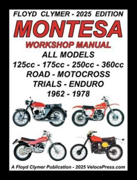 MONTESA - ALL MODELS 125cc - 175cc - 250cc - 360cc 1962-1978 WORKSHOP MANUAL