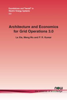 Paperback Architecture and Economics for Grid Operation 3.0 Book