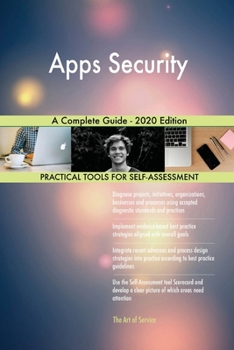 Paperback Apps Security A Complete Guide - 2020 Edition Book