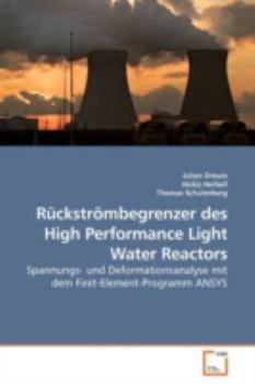 Paperback Rückströmbegrenzer des High Performance Light Water Reactors [German] Book