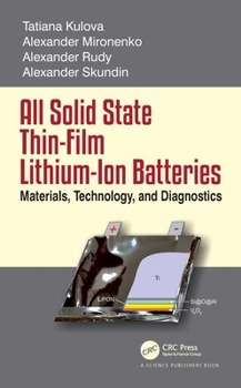 Paperback All Solid State Thin-Film Lithium-Ion Batteries: Materials, Technology, and Diagnostics Book