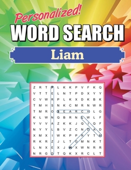 Liam Word Search: Large Print Word Find Puzzles