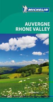 Paperback Michelin Green Guide Auvergne Rhone Valley Book