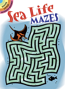 Paperback Sea Life Mazes Book