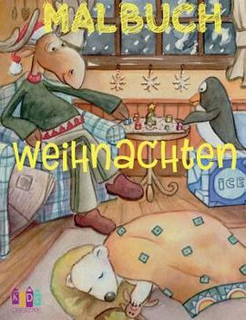 Paperback &#10052; Weihnachten Malbuch Kinder &#10052; (Malbuch Klein): &#10052; Christmas Coloring Book Children &#10052; Coloring Book 1st Grade &#10052; New [German] Book