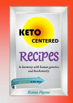 Spiral-bound "KETO Centered Recipes" Book