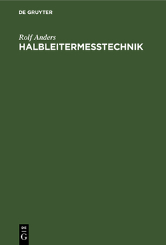Hardcover Halbleitermesstechnik [German] Book