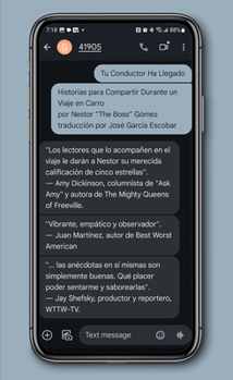 Paperback Tu Conductor Ha Llegado [Spanish] Book