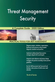 Paperback Threat Management Security A Complete Guide - 2020 Edition Book