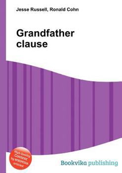 Paperback Grandfather Clause Book
