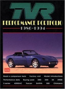 Paperback Tvr Performance Portfolio 1986-94 Book