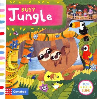 Board book Busy Jungle Book