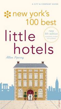 Paperback New York's 100 Best Little Hotels Book