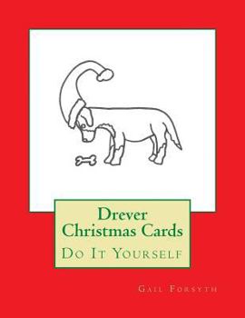 Paperback Drever Christmas Cards: Do It Yourself Book