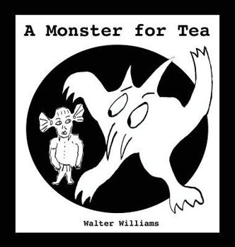 Hardcover A Monster for Tea [Large Print] Book
