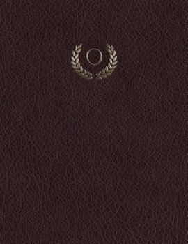 Paperback Monogram "O" Grid Sketchbook Book