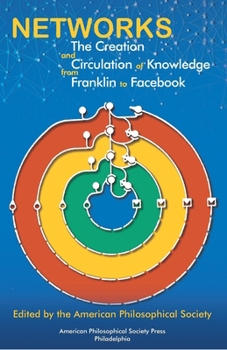 Hardcover Networks: The Creation and Circulation of Knowledge from Franklin to Facebook, Transactions, American Philosophical Society (Vol.111, Part 4) Book