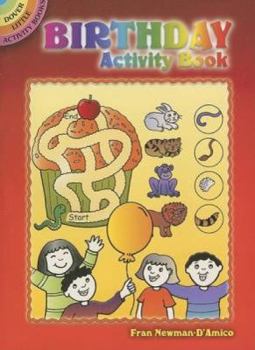 Paperback Birthday Activity Book