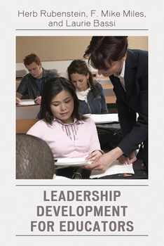Paperback Leadership Development for Educators Book