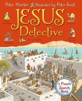 Paperback Jesus Detective: A Puzzle Search Book