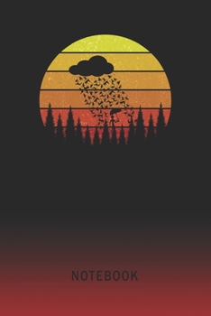 Notebook: Meteorology Raining Cats & Dogs Blank Wide Ruled Lined Paper Notepad | Writing Pad Journal | Assignments Taking Class Notes Homework ... & University Organizer | Student Teacher