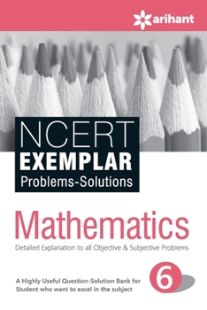 Paperback NCERT Examplar Mathematics 6th Book