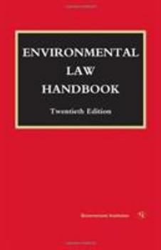 Hardcover Environmental Law Handbook Book