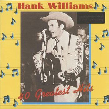 Vinyl Hank Williams: 40 Greatest Hits Book