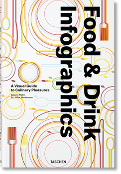 Hardcover Food & Drink Infographics. a Visual Guide to Culinary Pleasures Book