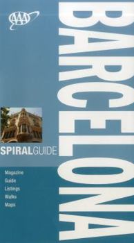 Spiral-bound AAA Spiral Guide: Barcelona Book