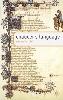 Hardcover Chaucer's Language Book