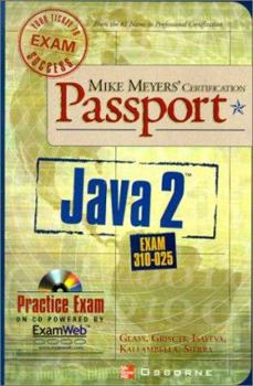 Paperback Java 2: Exam 310-025 [With CDROM] Book