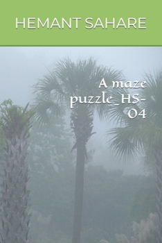 Paperback A maze puzzle_HS-04 Book