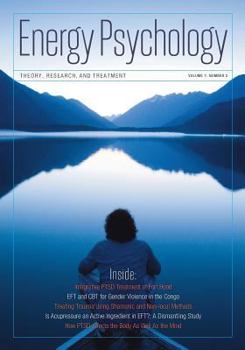 Paperback Energy Psychology Journal, 7: 2 Book