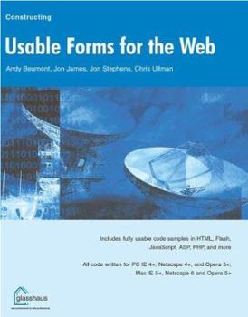 Paperback Usable Forms for the Web Book