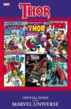 Paperback Thor: Official Index to the Marvel Universe Book