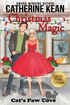 Paperback Christmas Magic: Black Cat Antiquities Book 2: Large Print Edition Book