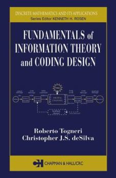 Hardcover Fundamentals of Information Theory and Coding Design Book