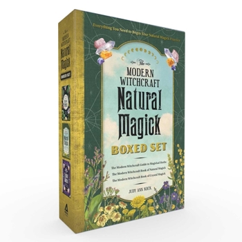 Hardcover The Modern Witchcraft Natural Magick Boxed Set: The Modern Witchcraft Guide to Magickal Herbs, the Modern Witchcraft Book of Natural Magick, the Moder Book