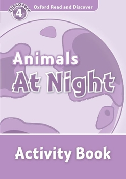 Paperback Read and Discover Level 4 Animals at Night Activity Book