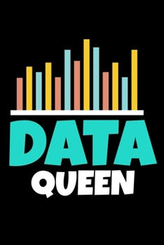 Paperback Data Queen: Dot Grid Page Notebook Gift For Computer Data Science Related People. Book
