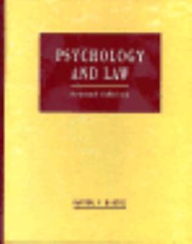 Hardcover Psychology and Law: Research and Application Book