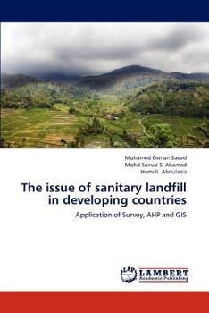 Paperback The issue of sanitary landfill in developing countries Book