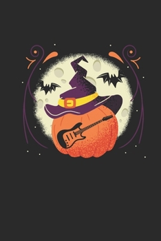 Paperback Halloween Guitar: Graph Paper Notebook (6" x 9" - 120 pages) Halloween Themed Notebook for Gift / Daily Activity Journals / Diary Book