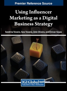 Hardcover Using Influencer Marketing as a Digital Business Strategy Book
