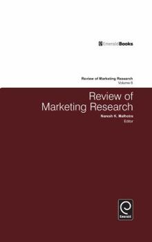 Hardcover Review of Marketing Research Book